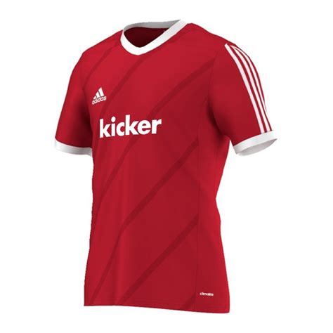 adidas Tabela 14 Trikot kurzarm Rot Weiss 